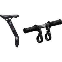Kids Ride Shotgun  2.0 MTB Front Kindersitz/Lenker Combo Set Black