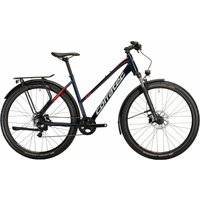 Corratec MTC Base Sport Dark Blue/Red/Silver 28" Trapez