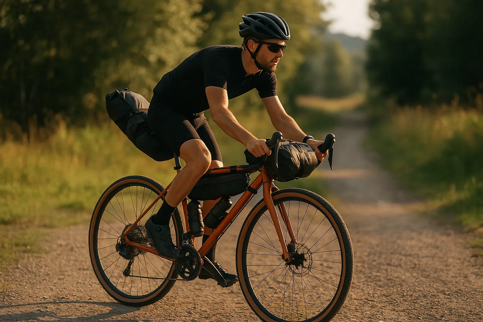 Bikepacking Training Session auf dem Gravelbike