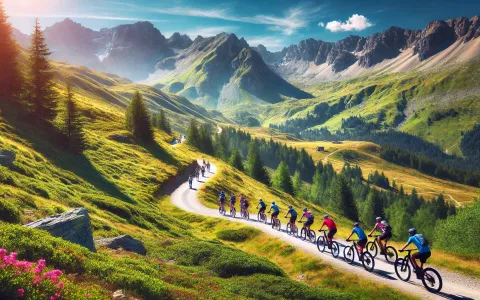 Stimmungsbild Mountainbike-Tour
