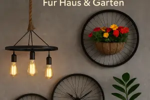 Kreative Upcycling-Ideen mit Fahrradfelgen – Für Haus & Garten