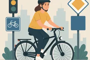 Wichtige Verkehrsregeln für Fahrradfahrer – das musst Du wissen!